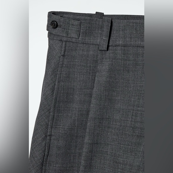 NWT COS wool blend barrel leg pants size 2 - Picture 9 of 9